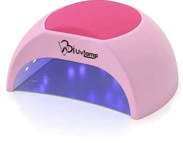 SET 2 VYBI UV LAMP - LAMPADA LED ROSA