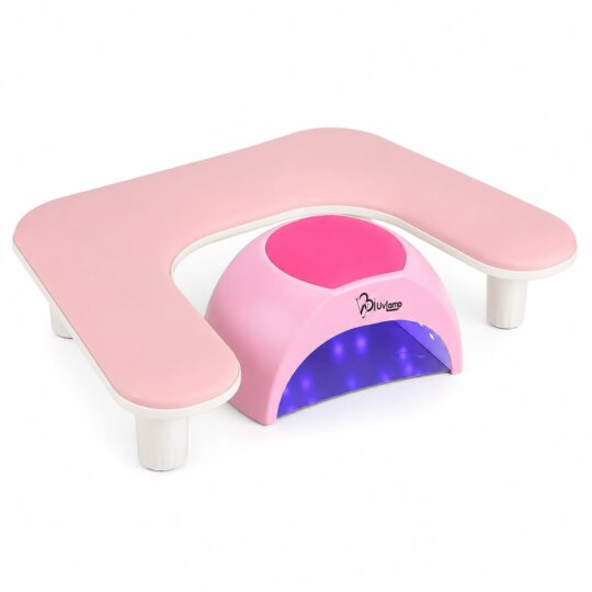 SET LAMPADA LED ROSA  + POGGIA BRACCIA ROSA