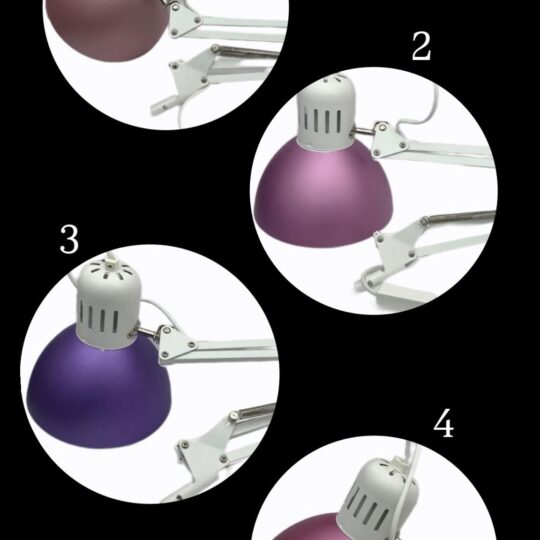 LAMPADA DA TAVOLO COLORATA