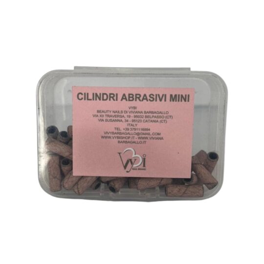 BOX 50 MINI CILINDRI ABRASIVI GRANA 180